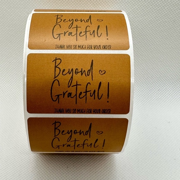 Thank You Stickers for Poshmark 2" | shipping supplies 100 pcs - Picture 7 of 11